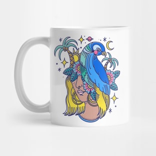 Tropical girl Mug